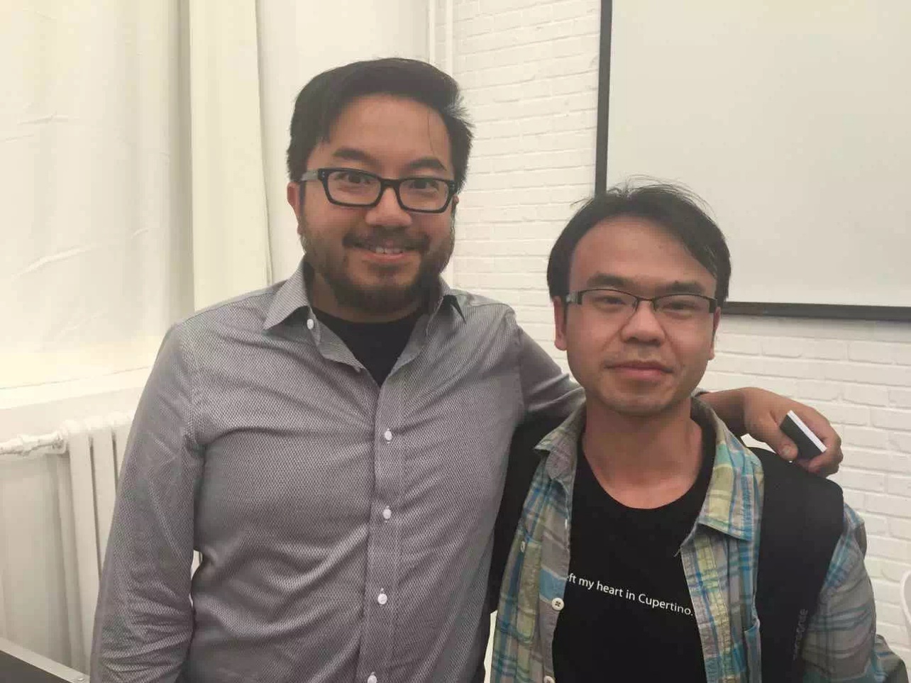 John Tian with Garry Tan